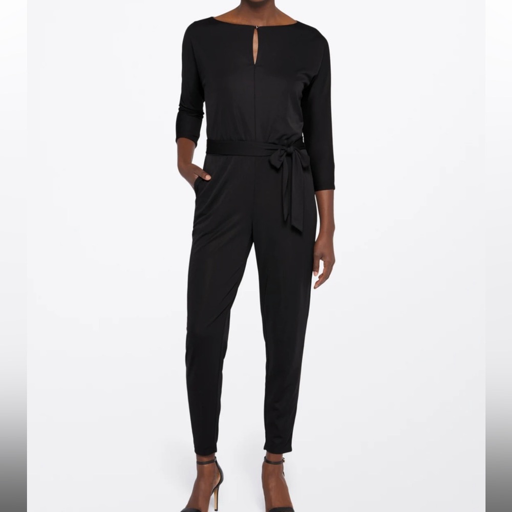 NWT Lauren Ralph Lauren Black Jumpsuit